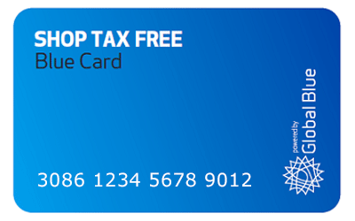 Shop Tax Free Blue Card  (21104 bytes)