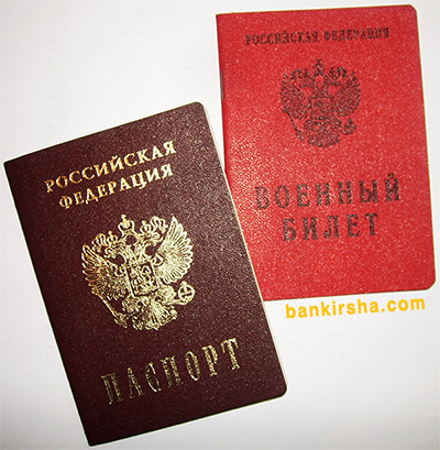 Паспорт и военный билет (68846 bytes)