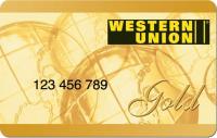 Золотая карта Вестерн Юнион - «Western Union gold!card»